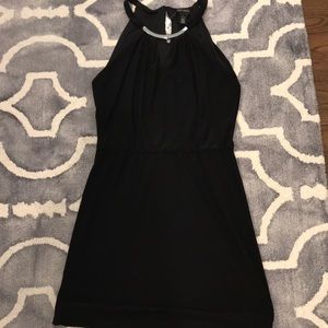 NWT White House Black Market Black Dress Small
